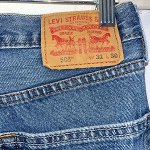 Levi’s 505s W31 L 30 medium wash